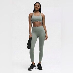 Lululemon Wunder Train High-Rise Tight 25" New with tag. ColourWillow Leaf.